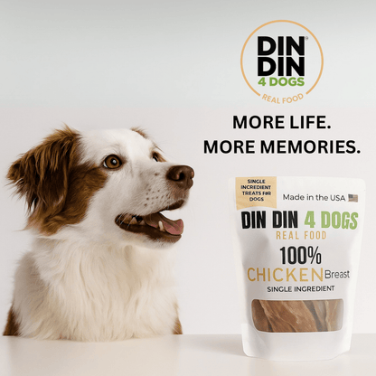 Chicken Treats Dog Treats, 5 Ounce Bag, Single Ingredient, High Protein