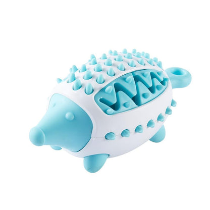 Dog Treat Interactive Chew Toy For Puppies Food-Leaking Design Teeth Grinding Cleaning Engaging Plaything For Dogs Encourages Healthy Eating And Weight Control