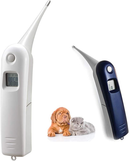 Pet Thermometer Digital Fast Accurate Dog Cat Small Pets Rectal Vet
