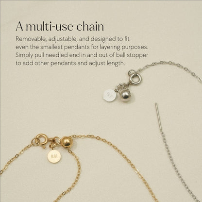 Paw Print - Cremation Necklace for Dog & Pet Ashes - Silver