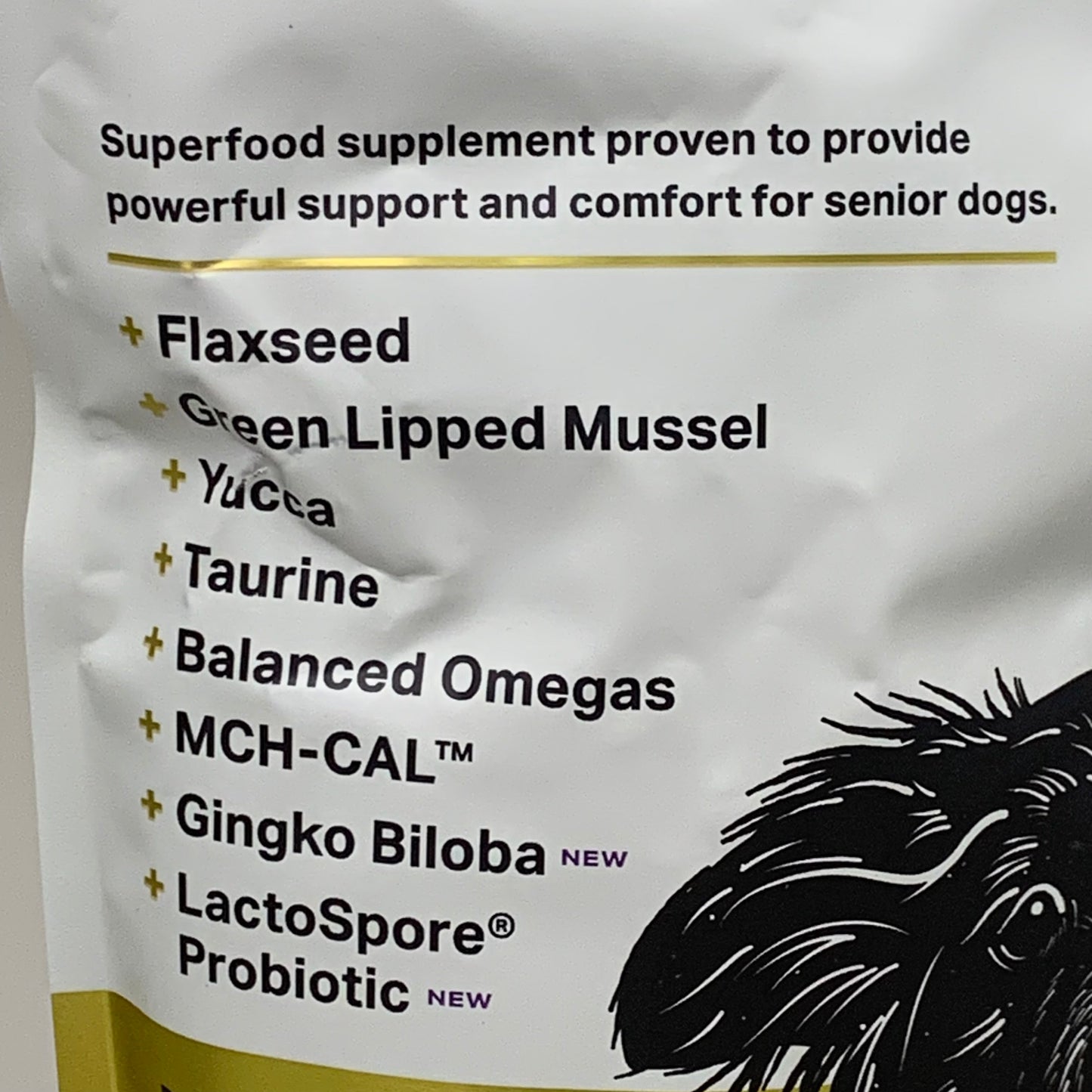 ZA@ THE MISSING LINK (5 Pack) Ultimate Senior Health Formula Dog Supplement 1 lb Bag BB 06/25
