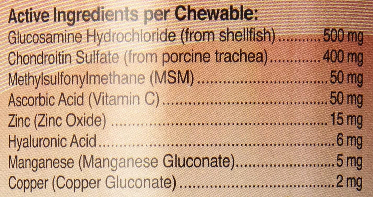 Advanced Strength Hip & Joint Chewable Dog Supplements