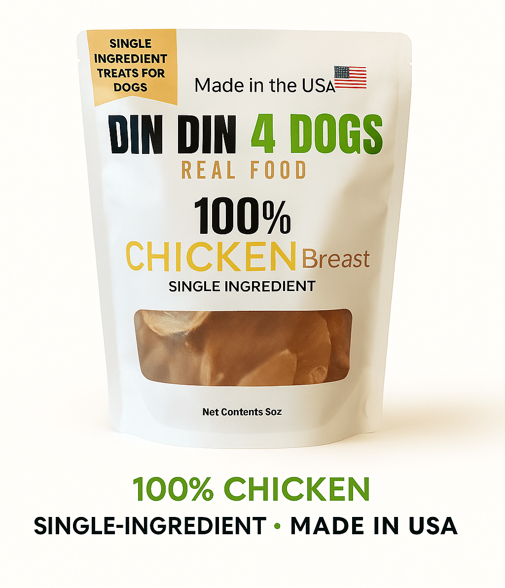 Chicken Treats Dog Treats, 5 Ounce Bag, Single Ingredient, High Protein