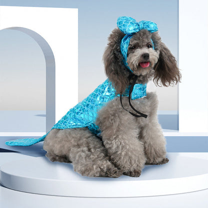 Mermaid Accessories Small Dog Cat Dog Clothes