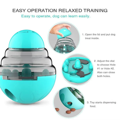 Interactive Dog Toy Slow Feeder – IQ Boosting Puzzle for Dogs & Cats