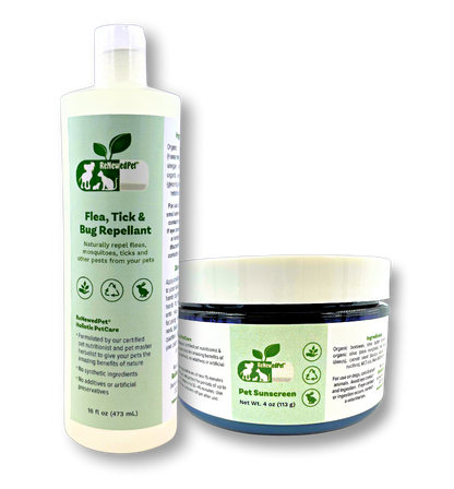 OUTDOOR SAFETY KIT/ Sunscreen & Flea/Tick/Bug Repellent
