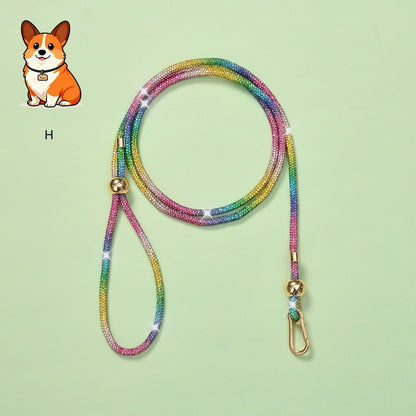 Luxury Rhinestone Dog Leash