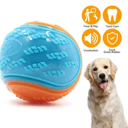 6Pcs Squeaky Dog Balls – Interactive Chew Toys for Dogs