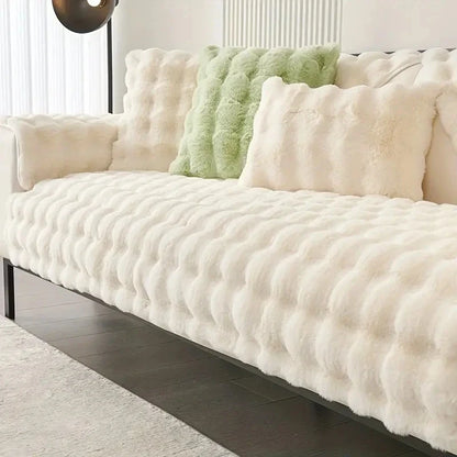 Velvet Couch Cover – Soft, Stylish, and Cat & Dog Proof Couch Throw Cover
