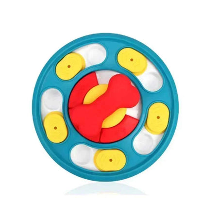 Dog Puzzle Slow Feeder Toy – Interactive Treat Dispenser for Mental Stimulation