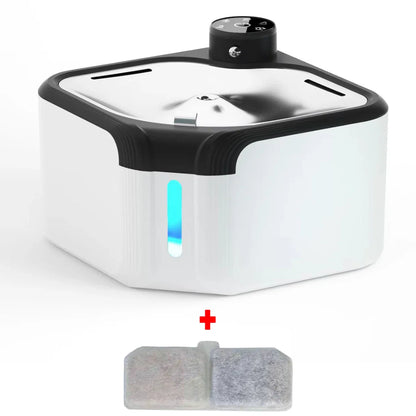 Wireless Automatic Cat Water Fountain 3600mAh 2800ML Pet Water Dispenser For Dog Cat Infrared Sensor Smart Pet Drinkier Fountain