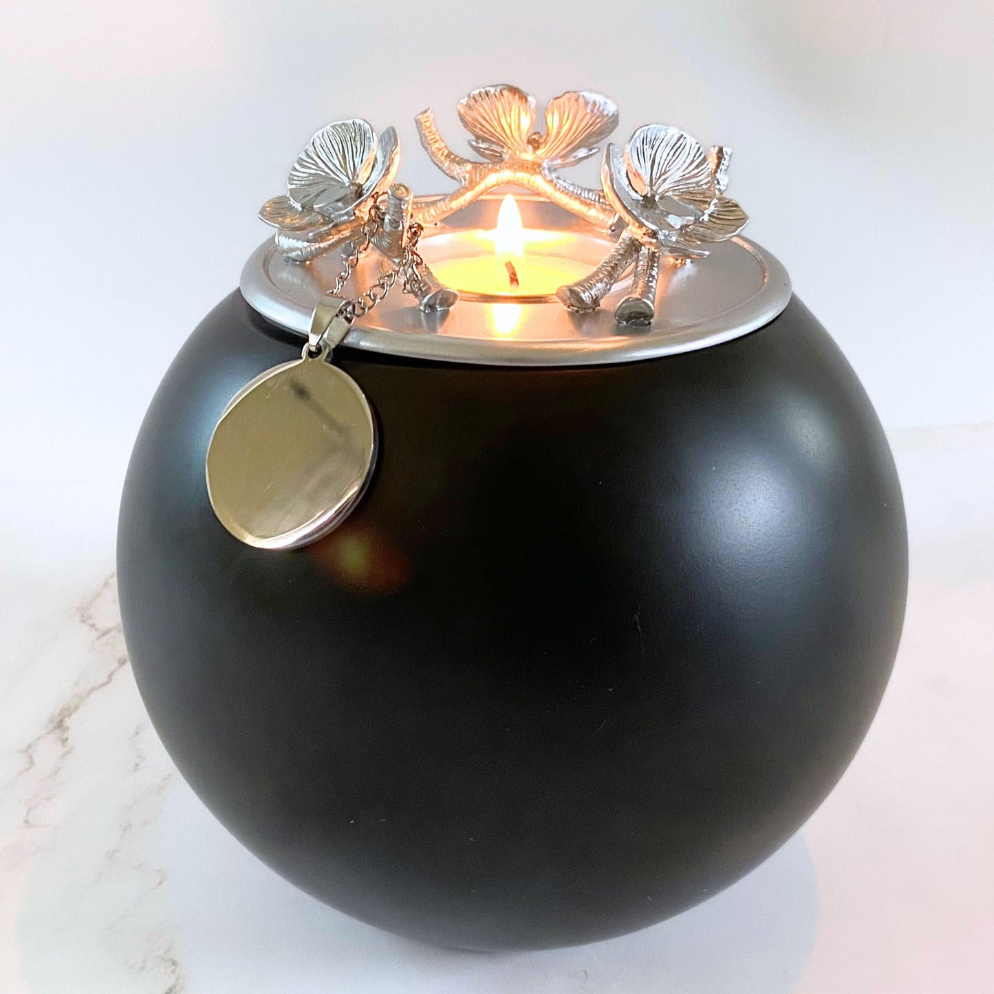 Orchid Urn for Dog & Pet Ashes - Handmade