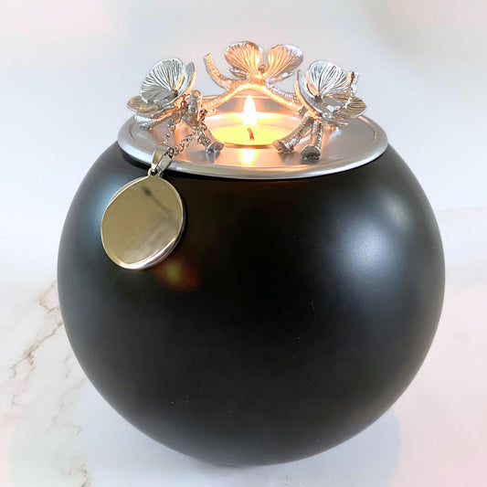 Orchid Urn for Dog & Pet Ashes - Handmade