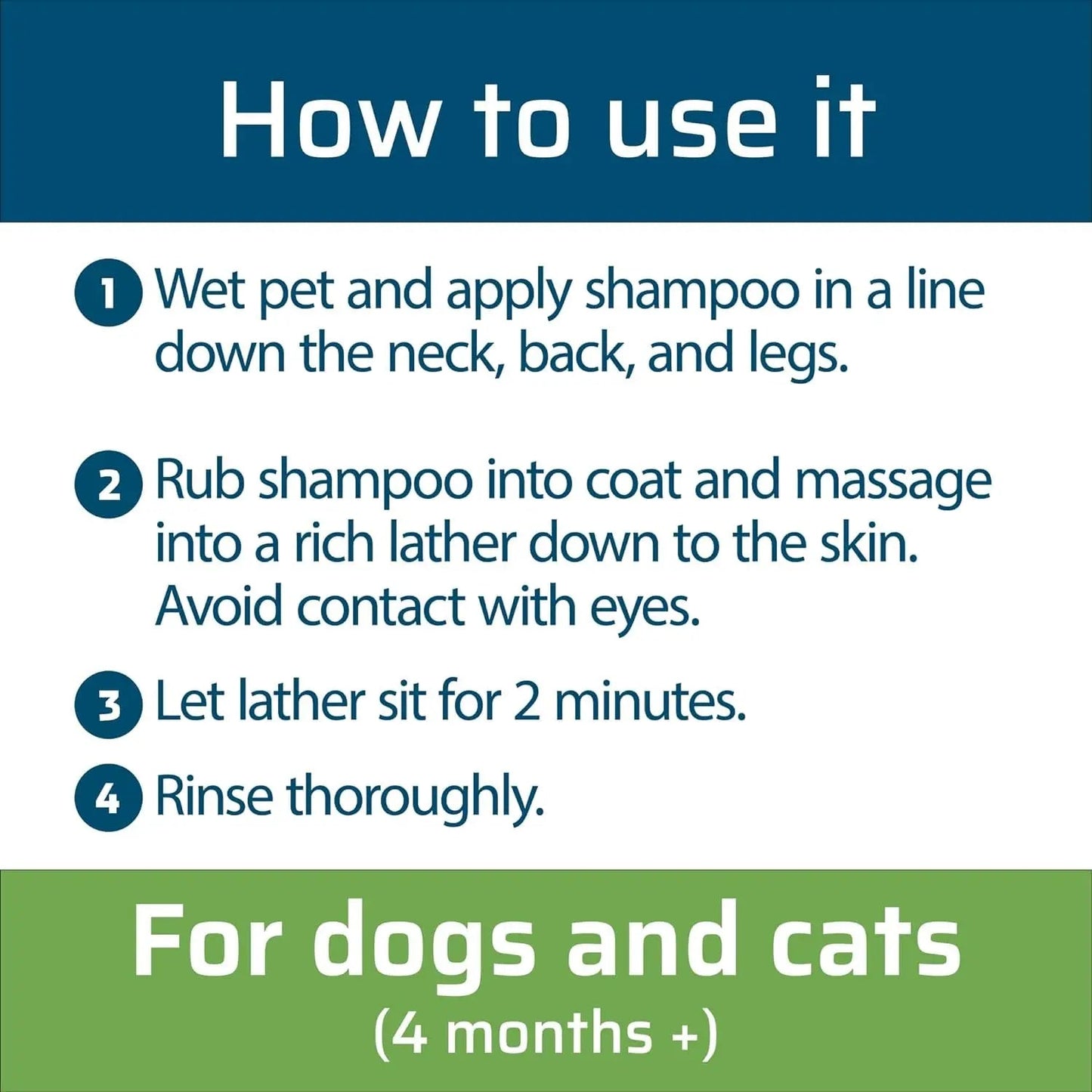 Wondercide Tick & Flea Shampoo for Dogs & Cats, Natural Essential Oils, 12 oz