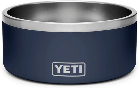YETI 8, Stainless Steel, Non-Slip Dog Bowl, Holds 64 Ounces